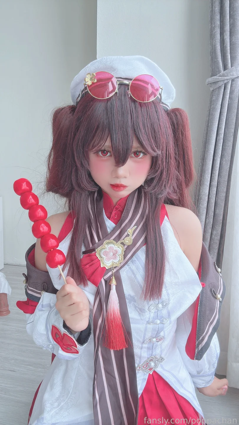 PoppaChan - 胡桃 HuTao [30P-33MB] tg@simisebaisi 【丝足阁】003.webp